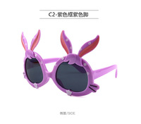 Polarized silicone sunglasses with UV400 protection for kids T22043