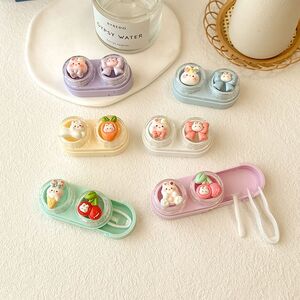 Мини-набор для мягких контактных линз выдвижной W-CT34兔樱桃结