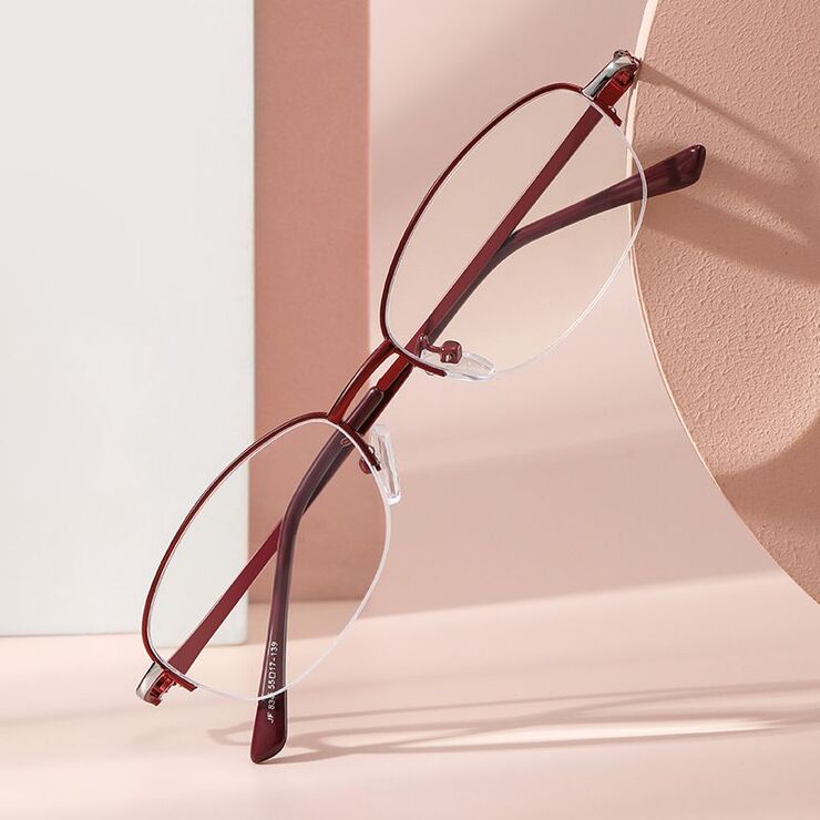 Metal Blue Block glasses with blue light protection FENQI F8346