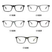 Plastic men's TR90 + metal frame for glasses with UV and Blue Ray Cut protection More LS218