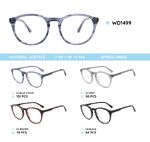 Plastic acetate eyeglasses frame for men WD1499