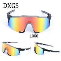 Safety shockproof sports goggles +case 骑行套装-红盒子109
