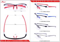 Semi-rimless sports plastic + metal frame Athlly I-2002 (see for discounts)