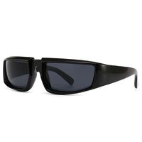Plastic retro sunglasses with anti-blue light protection Elit 20917-EL