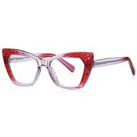 Plastic TR90 frames for glasses with Blue Ray Cut protection and flex hinges FOCUS FCS2185