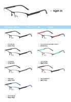 Металлическая оправа с дужками из материала TR-90 HQ01-31