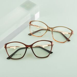 TR90 plastic frame or glasses with blue light protection, with spring hinges FA87165
