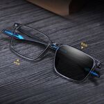 Photochromic TR90 glasses with protection Blue Cut KY1117-3变色