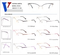 Metal nylor frame with spring hinges D1016-DA