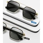 Polarized plastic photochromic glasses with blue light and UV protection 9720-2-GT