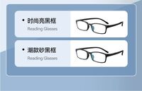 Очки из материала TR90 для чтения, с защитой Blue ray cut, диоптрии от +1.00 до +4.00, РМЦ=62-64, KY601