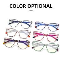 Plastic frame with anti-blue light protection lenses, with spring hinges Elit 5712-EL