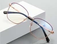 Windy spelling  style metal blue blocker frames for glasses MORE 3055