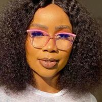 Plastic TR90 glasses with blue light protection for women 2306-TR2103-PN