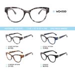 Plastic acetate eyeglasses frame WD4300