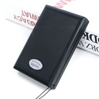 Лупа складная с универсальной подсветкой 21015-XX, размеры: 45*45 мм, ⌀20 мм, увеличение: 3X, 6Х