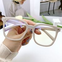 Hybrid frame, metal + TR90, with Blue Block coating SANTA K8003-1