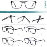 Combined frames for glasses, acetate + metal, with spring hinges Big City JB-LB731