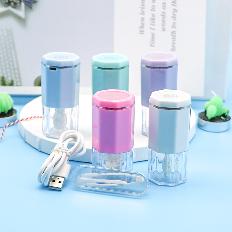 Set the device for cleaning soft contact lenses (A set for cleaning soft contact lenses) JD260