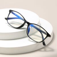TR90 glasses for myopia, with Blue ray cut protection, diopters from 0.00 to -6.00, RMC=62-64, KY2820-5平光