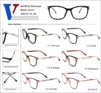 Оправа пластиковая из ацетата TR90 + металл с флексом D1512-DA