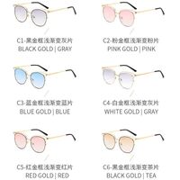 Metal sunglasses with UV400 protection 9704-2-GT