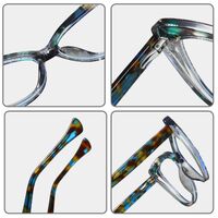 TR90 plastic frame or glasses with blue light protection, with spring hinges FA87301