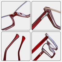 TR90 plastic frame or glasses with blue light protection, with spring hinges FA87252