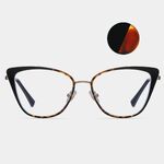 Оправа для очков комбинированная (металл + TR90) с защитой от синего света, с флексом FA87262