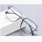 Plastic TR90 + metal frames for glasses with Blue Ray Cut protection and flex hinges FOCUS FCS2212