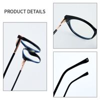 TR90 plastic frame or glasses with blue light protection, with spring hinges FA87244
