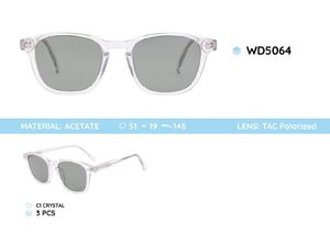 Acetate frames polarized sunglasses WD5064