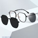 Оправа комбинированная с линзами Blue Ray Cut и поляризационными линзами MAMO TP1009