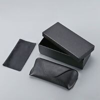 Sunglasses and eyeglasses hard shell case + extra kit JQ00188