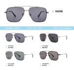 Metal frames polarized sunglasses S6008