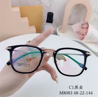 Оправа гибридная, металл + TR90, линзы с Blue Block покрытием SANTA M8083