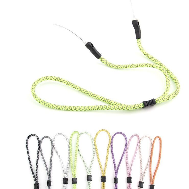 Шнурок (ремешок) для очков регулируемый нейлоновый спортивный, 33.5 см