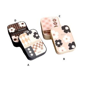 Набор для мягких контактных линз XY5048黑盒咖盒花图