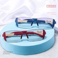 TR90 eyeglasses for reading 201连体切边软 Blue ray cut, diopters from +1.00 to +4.00, PD62-64