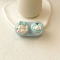 Mini soft contact lens kit retractable W-CT22爱心花狗
