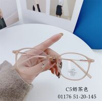 Hybrid frame, metal + TR90, with Blue Block coating SANTA 01176