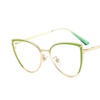 Metal glasses with blue light protection for women 8217-PN