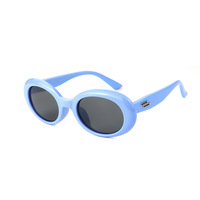 Polarized silicone sunglasses with UV400 protection for kids T11098