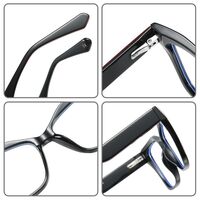 TR90 plastic frame or glasses with blue light protection, with spring hinges FA87232