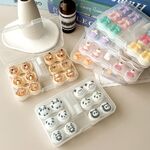 Soft contact lens kit with 6 containers B-DIY8款六副装