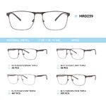 Металлическая оправа с дужками из пластика TR-90 MR0039