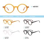 Plastic frames for glasses acetate material WD1351