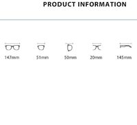 Plastic Blue Block glasses with blue light protection FENQI F8076