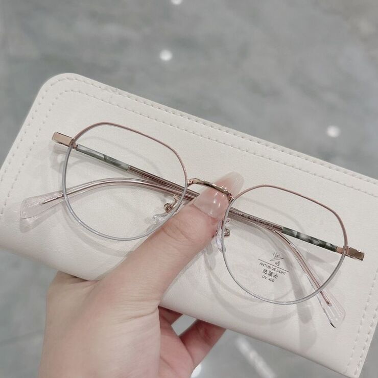 Metal frame MAMO with Blue Ray Cut protection lenses H5577