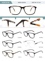 Оправа пластиковая из ацетата мужская с флексом B2239-DA